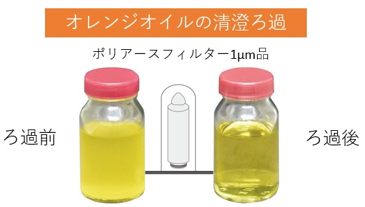 食品飲料の清澄ろ過に適したポリアースフィルターのご紹介 width=